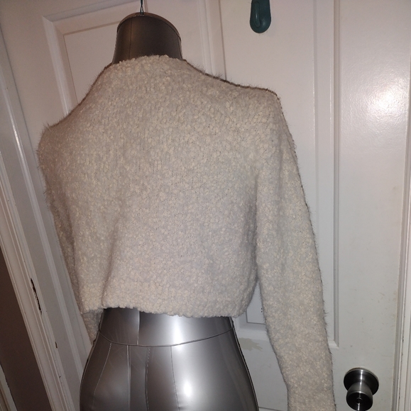 Arizona Jeans Womens Cream Sweater Sz XS - Picture 3 of 6